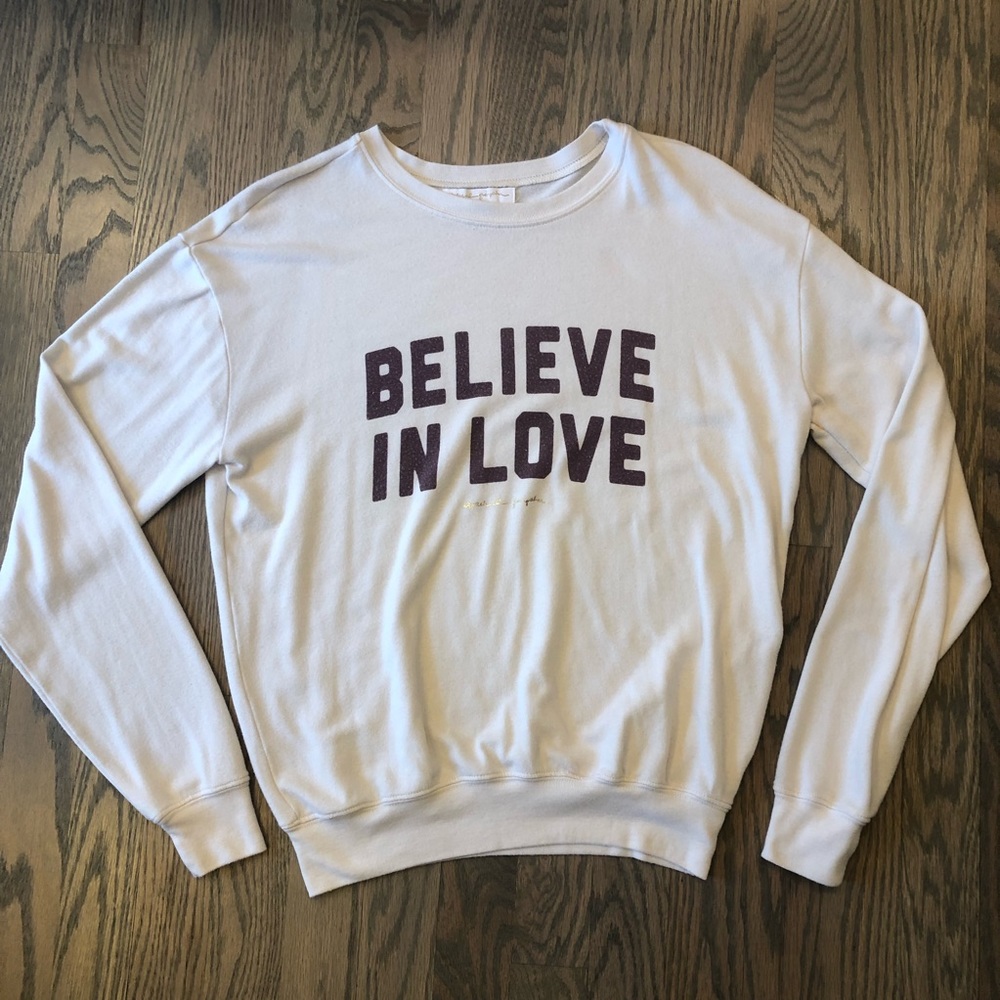 Spiritual Gangster ‘Believe in Love’ Light Sweatshirt